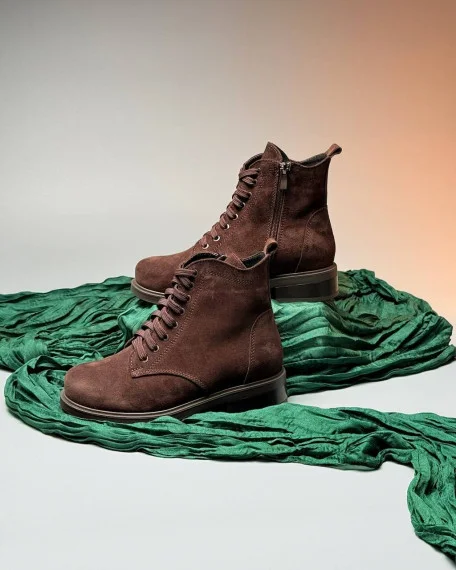 Жіночі замшеві черевики POLUMYA Mocha Lace