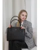 Жіноча шкіряна ділова сумка Business BlankNote, темно-коричнева