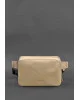 Жіноча шкіряна поясна сумка Dropbag Mini BlankNote, світло-бежева