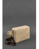 Жіноча шкіряна поясна сумка Dropbag Mini BlankNote, світло-бежева