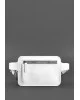 Жіноча шкіряна поясна сумка Dropbag Mini BlankNote, біла