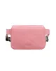 Жіноча шкіряна поясна сумка Dropbag Mini BlankNote, рожева