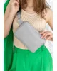 Жіноча шкіряна поясна сумка Dropbag Mini BlankNote, сіра