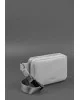 Жіноча шкіряна поясна сумка Dropbag Mini BlankNote, сіра