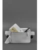 Жіноча шкіряна поясна сумка Dropbag Mini BlankNote, сіра